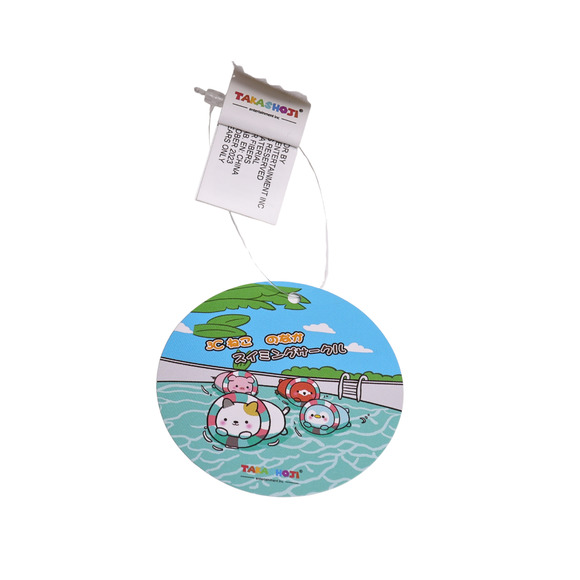 Takashoji Cat Swimming In Inner Tube 12" Plush Stuffed Animal With Tags - Picture 5 of 6